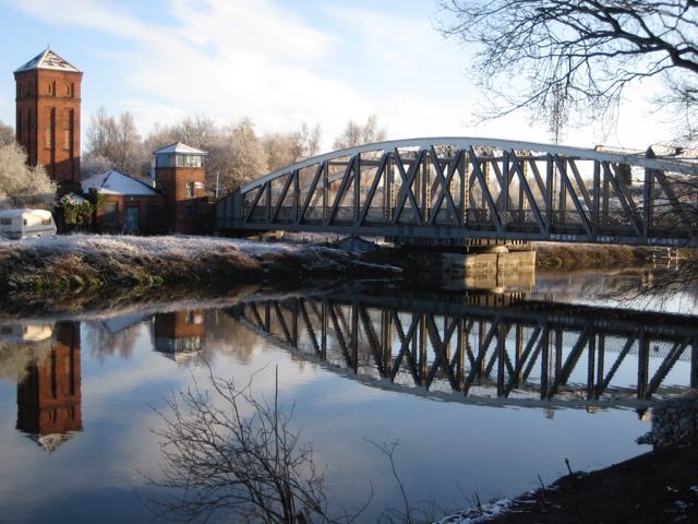 Moore Lane swing bridge